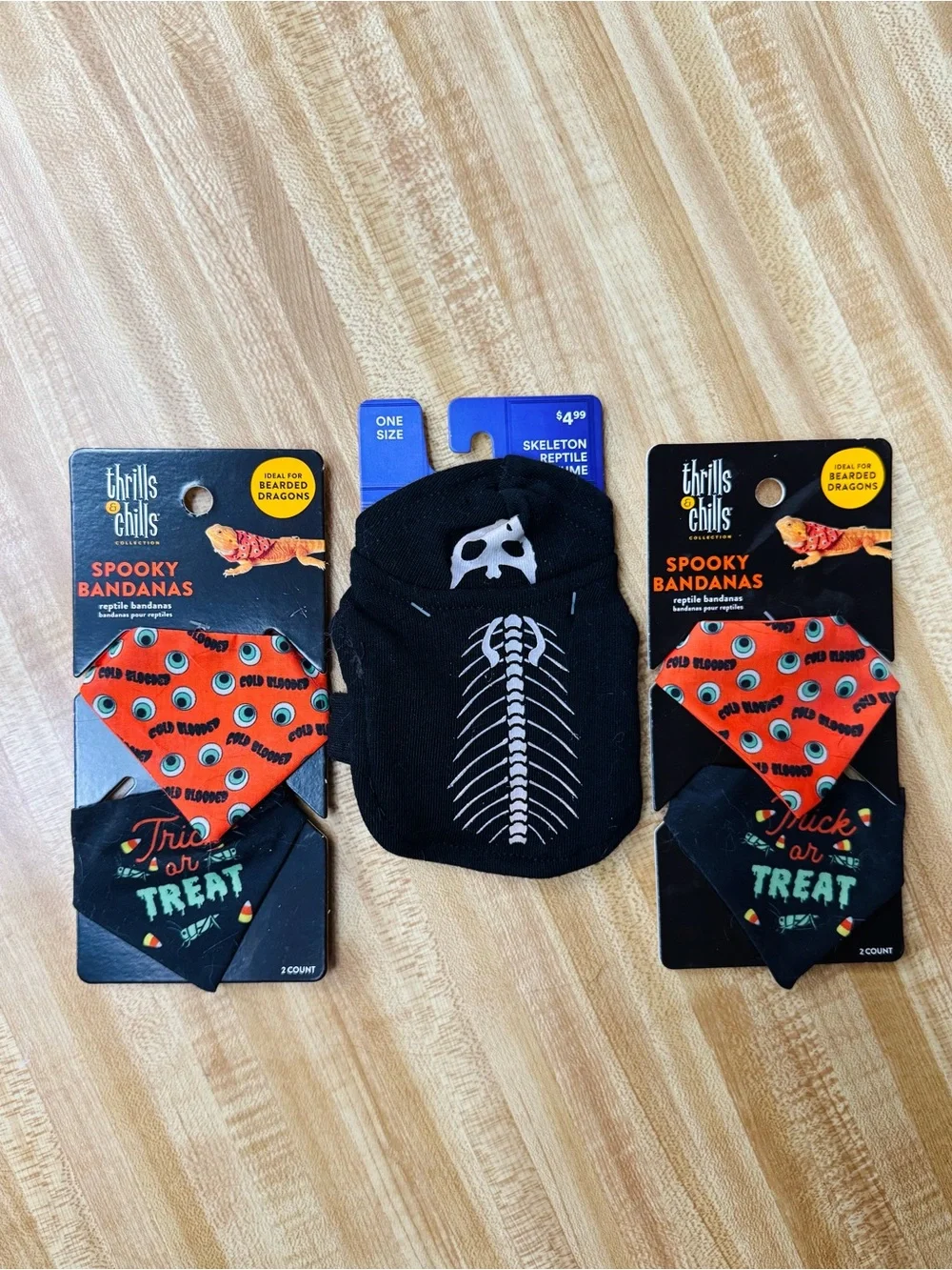 HALLOWEEN COSTUMES 4 BEARDIES🦎🎃 (3 designs) BUNDLE (NWT)
